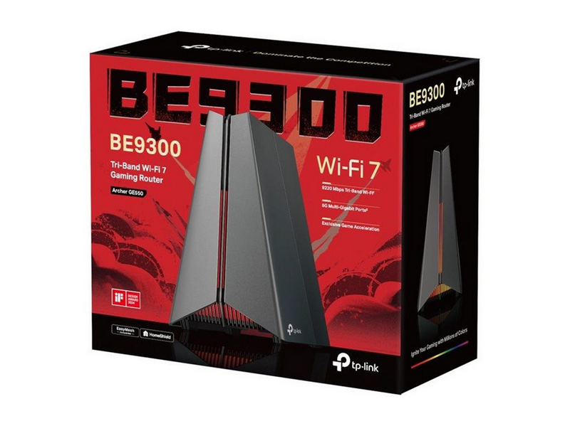 TP-Link Archer GE550 V1 - wireless router - Wi-Fi 7 - desktop - Wireless router