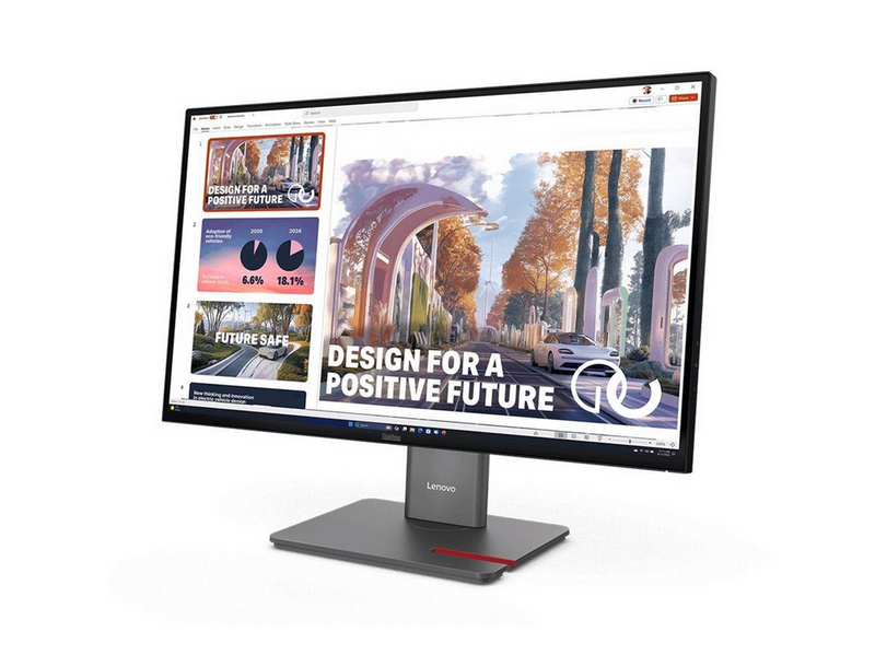 27" Lenovo ThinkVision P27QD-40 - 2560x1440 (QHD) - 120Hz - IPS - 140W USB-C