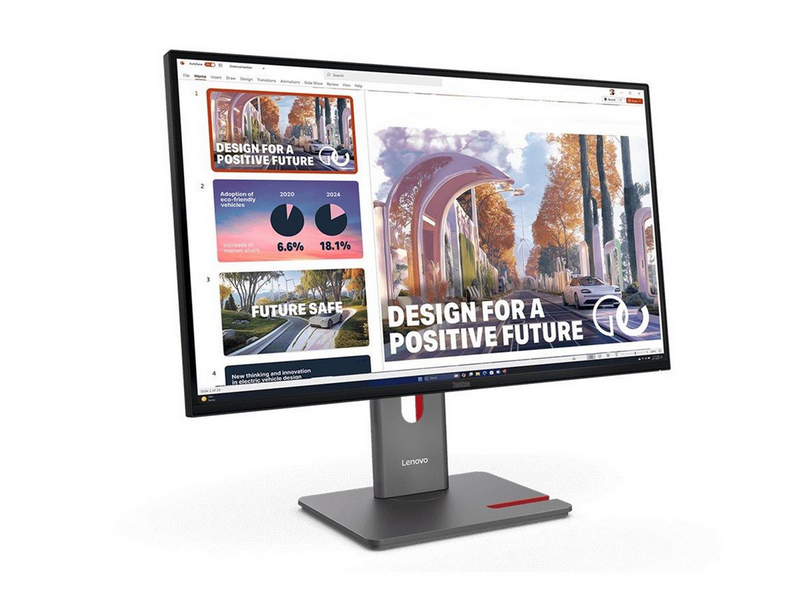 27" Lenovo ThinkVision P27QD-40 - 2560x1440 (QHD) - 120Hz - IPS - 140W USB-C