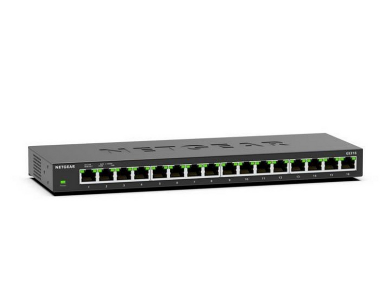 Netgear GS316v3 16-Port Gigabit Ethernet Unmanaged Essentials Switch