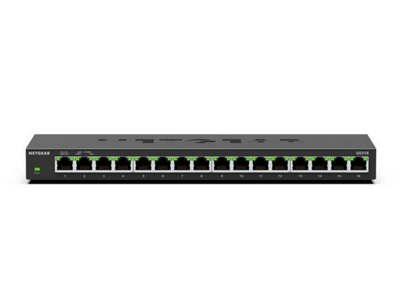 Netgear GS316v3 16-Port Gigabit Ethernet Unmanaged Essentials Switch