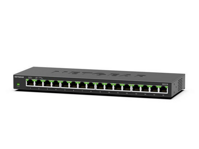 Netgear GS316v3 16-Port Gigabit Ethernet Unmanaged Essentials Switch