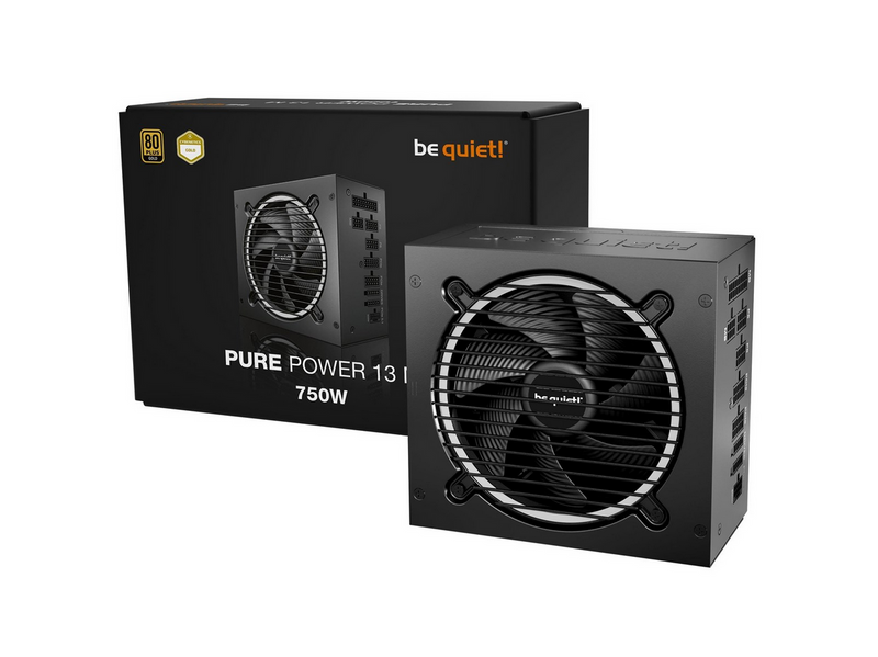be quiet! Pure Power 13 M Netzteile - 750 Watt - 120 mm - ATX 3.1 - 80 Plus