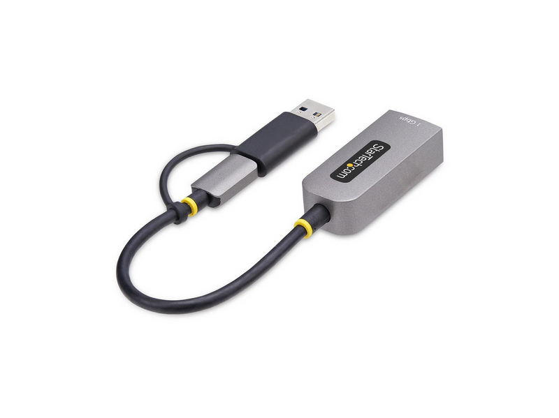 StarTech.com USB-C to Ethernet Adapter w/USB-A Adapter Realtek RTL8153B -