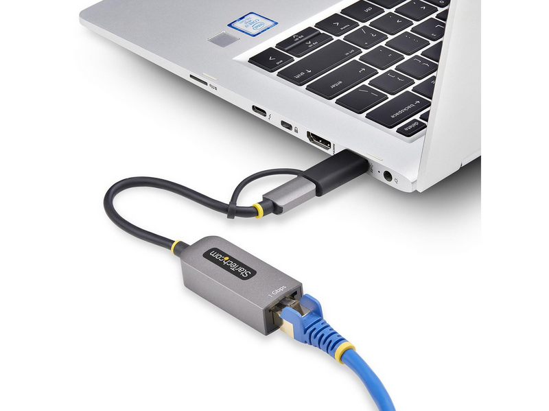StarTech.com USB-C to Ethernet Adapter w/USB-A Adapter Realtek RTL8153B -