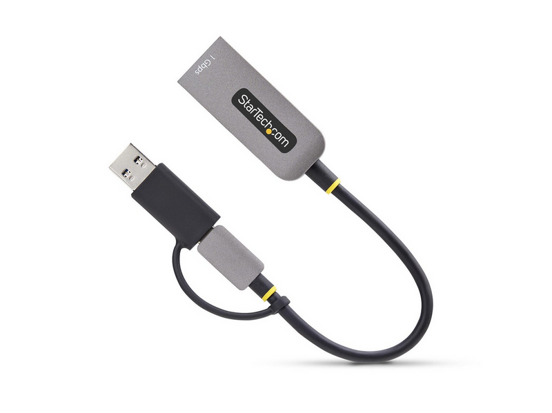 StarTech.com USB-C to Ethernet Adapter w/USB-A Adapter Realtek RTL8153B -