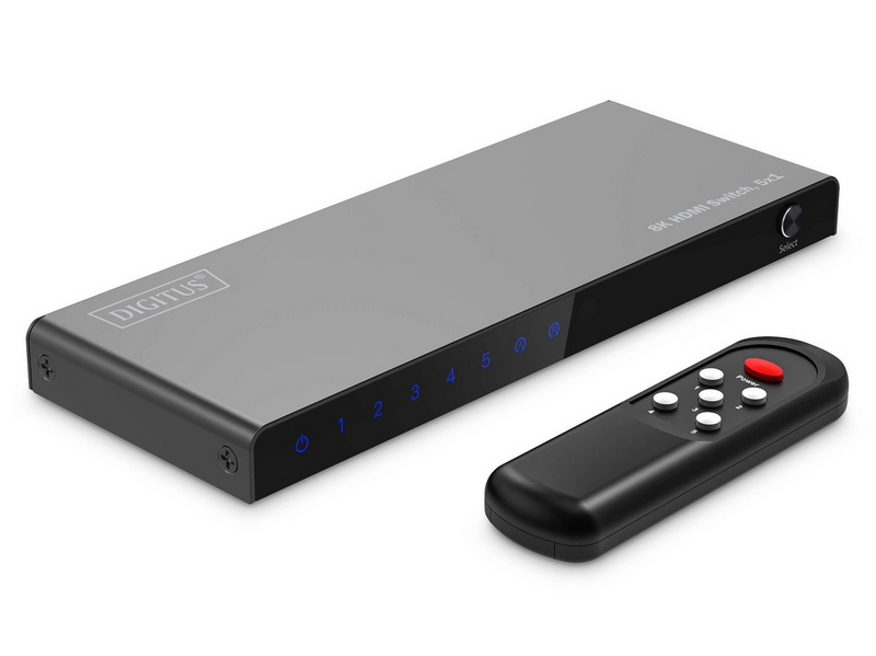 DIGITUS 5x1 HDMI Switch