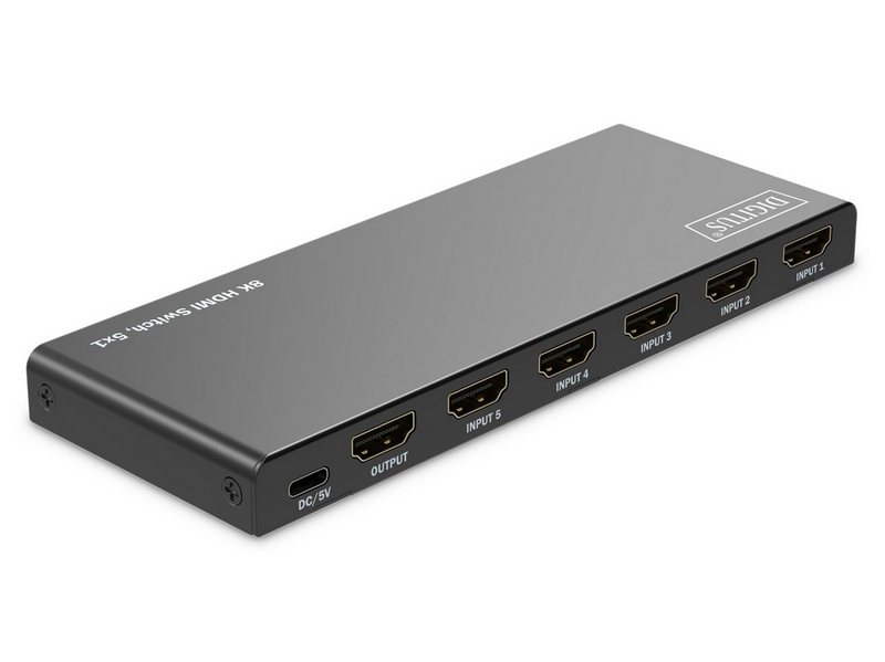 DIGITUS 5x1 HDMI Switch