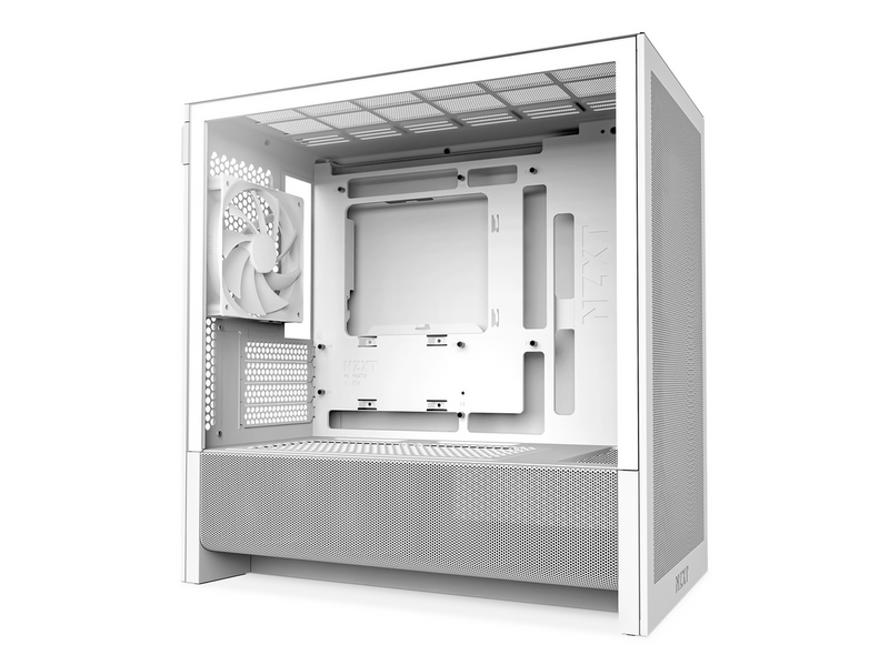 NZXT H3 Flow (2025) - All White - Gehäuse - Miditower - Weiß