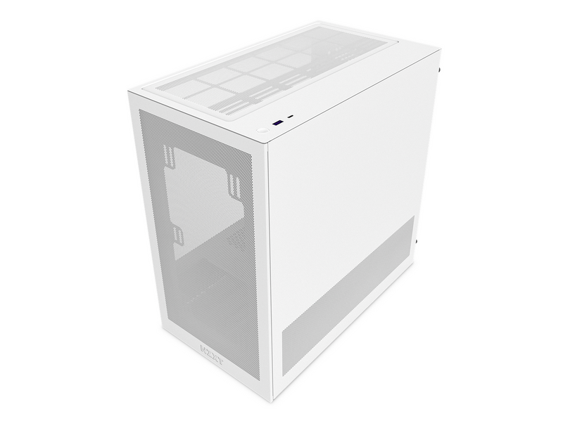 NZXT H3 Flow (2025) - All White - Gehäuse - Miditower - Weiß