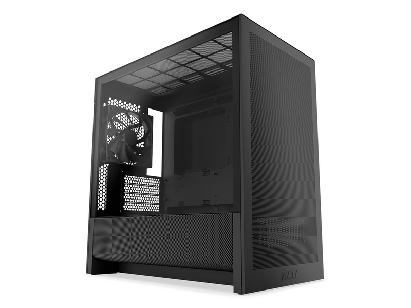 NZXT H3 Flow (2025) - All Black - Gehäuse - Miditower - Schwarz