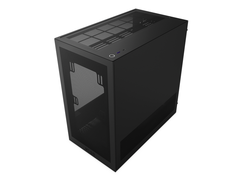 NZXT H3 Flow (2025) - All Black - Gehäuse - Miditower - Schwarz