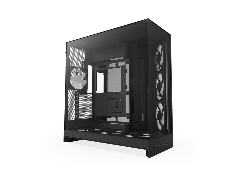 NZXT H9 Flow RGB+ (2025) - All Black - Controller incl - Gehäuse - Miditower -