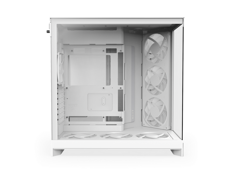 NZXT H9 Flow RGB+ (2025) - All White - Controller incl - Gehäuse - Miditower -