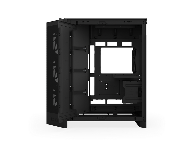 NZXT H9 Flow RGB+ (2025) - All Black - Controller incl - Gehäuse - Miditower -