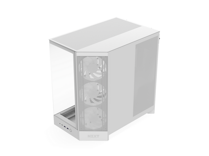 NZXT H9 Flow RGB (2025) - All White - Gehäuse - Miditower - Weiß