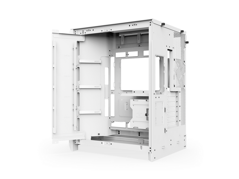 NZXT H9 Flow RGB+ (2025) - All White - Controller incl - Gehäuse - Miditower -