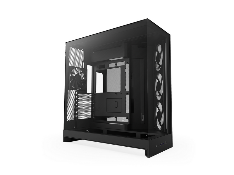 NZXT H9 Flow RGB (2025) - All Black - Gehäuse - Miditower - Schwarz