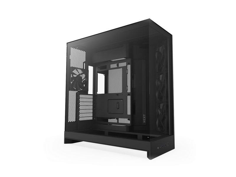 NZXT H9 Flow (2025) - All Black - Gehäuse - Miditower - Schwarz