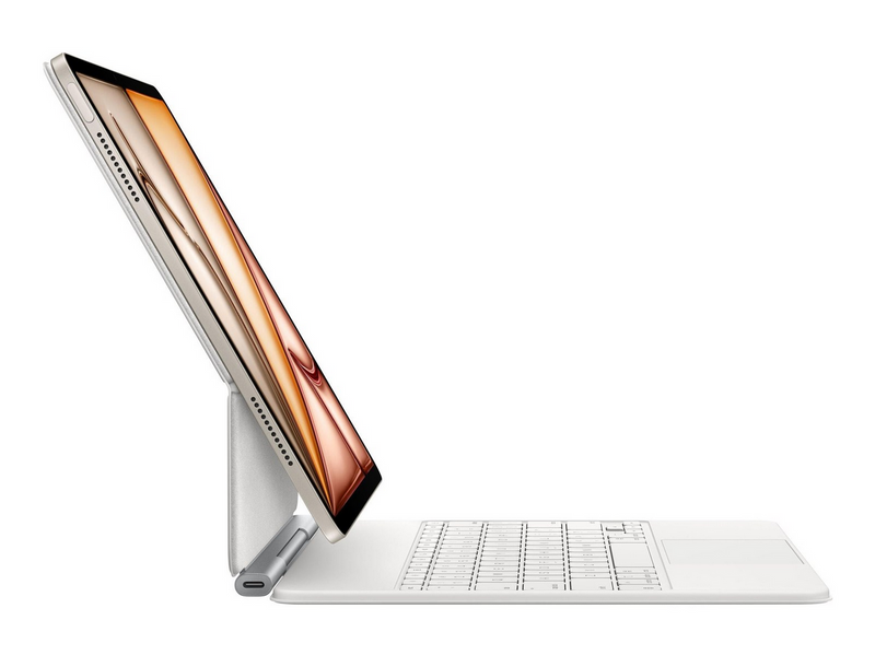Apple Magic Keyboard for iPad Air 13" M4 | M3 | M2 - Danish - White - Tastatur