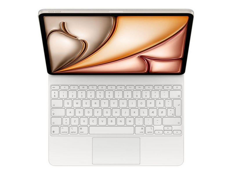 Apple Magic Keyboard for iPad Air 13" M4 | M3 | M2 - Danish - White - Tastatur