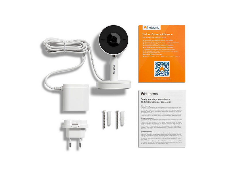 Netatmo Indoor Camera Advance 2K - White