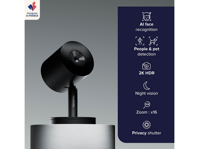 Netatmo Indoor Camera Advance 2K - White
