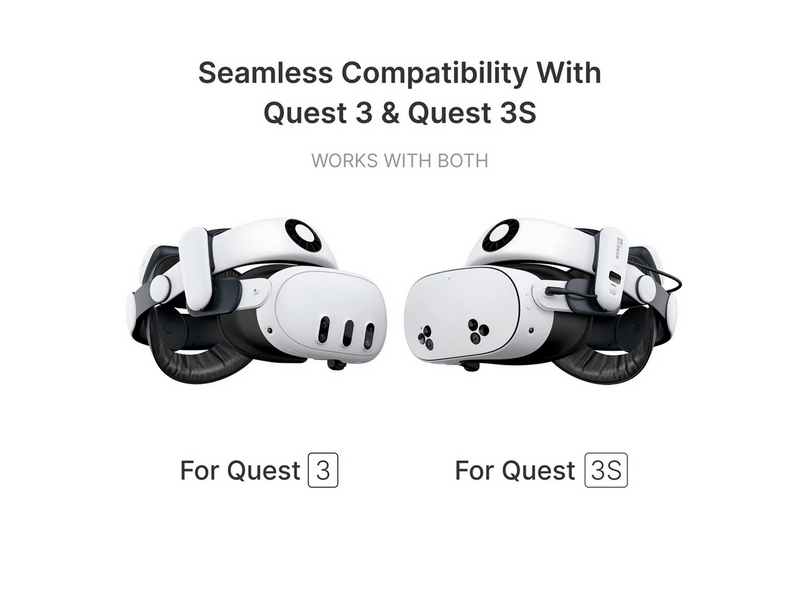 BoboVR S3 Pro Super Strap (mit Akku) - Quest 3 & 3S
