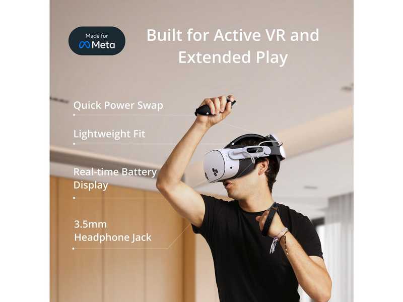 BoboVR E3 Pro Battery Strap (mit Akku) - Quest 3 & 3S