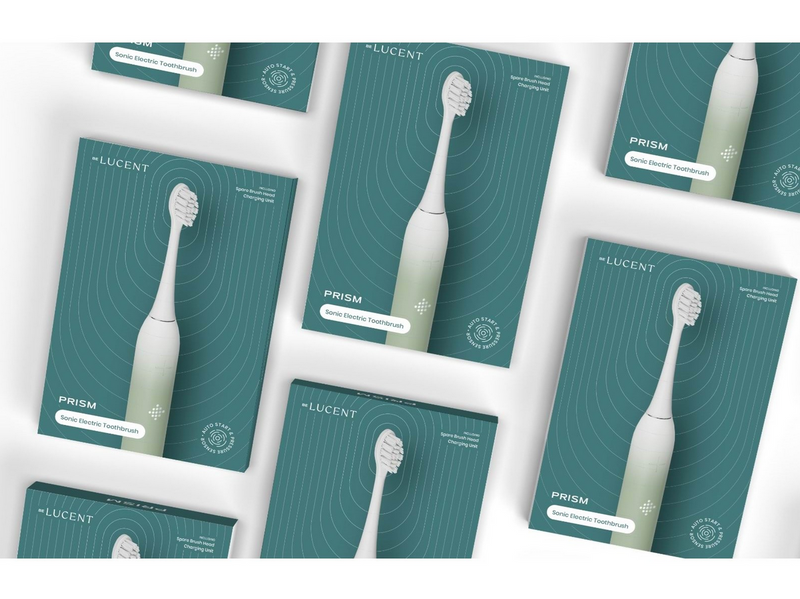 Be Lucent Elektrische Zahnbürste Prism Mint green