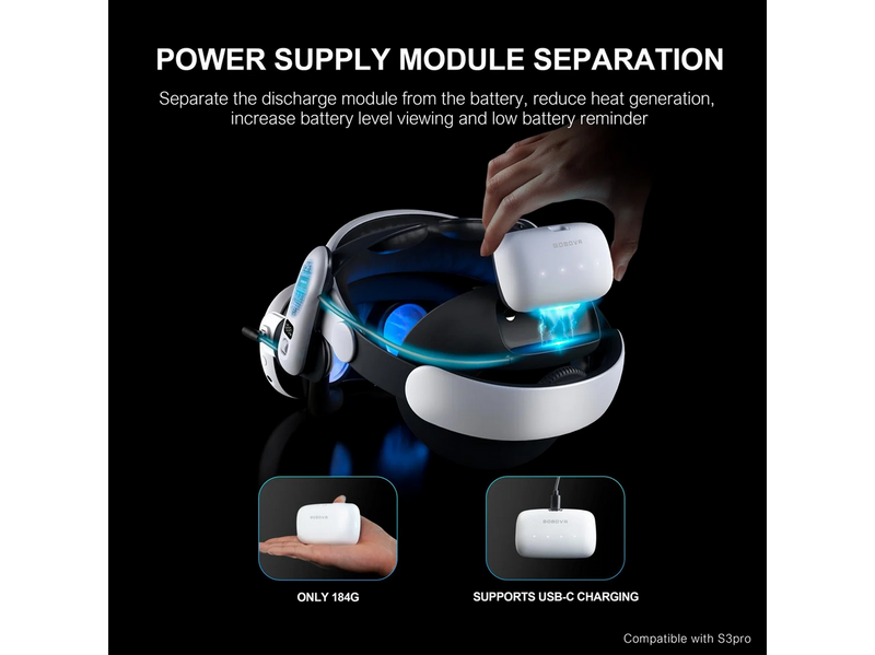 BoboVR B100 Akkupack für BOBOVR S3 Pro