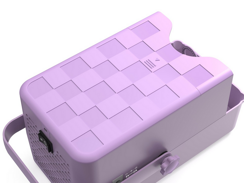 Lalarma Proffesionel bubble maschine - Purple