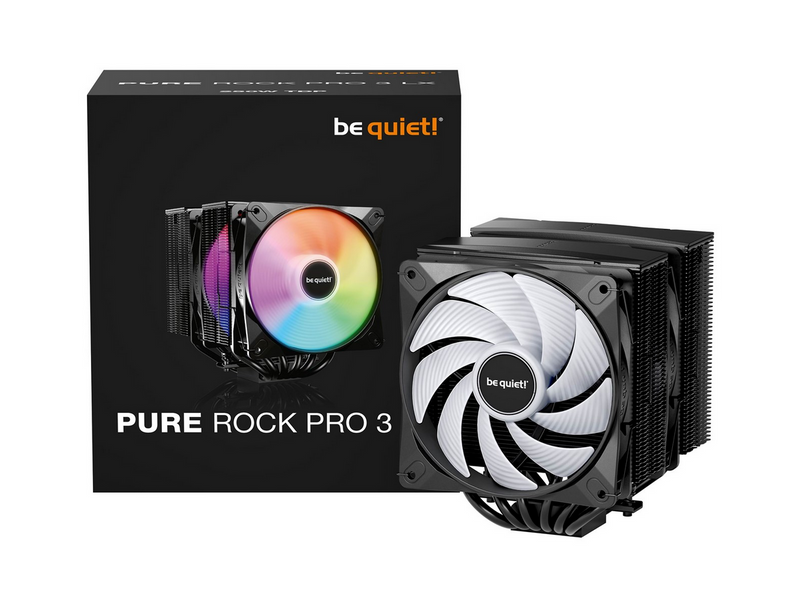 be quiet! Pure Rock Pro 3 LX - CPU-Luftkühler - Max 35 dBA