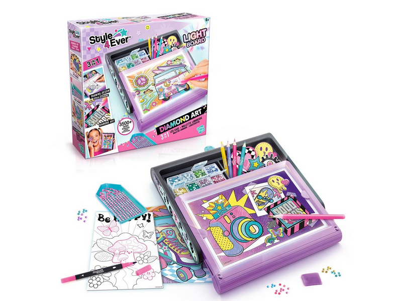 Style 4 Ever Diamond Art 3in1 LED Case