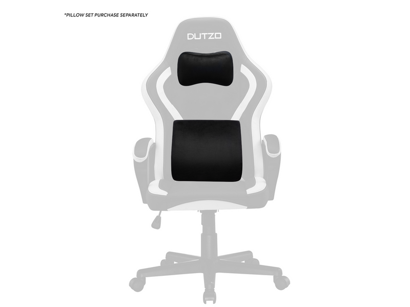 DUTZO DASH Junior Gaming Stuhl - Schwarz / Weiß - PU-Leder - Bis zu 110 kg