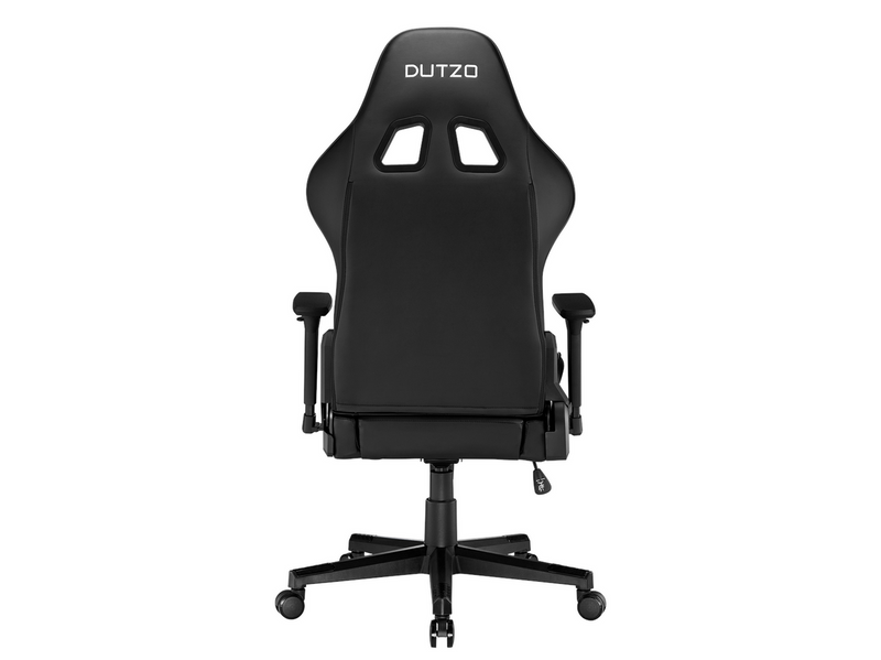 DUTZO E-SPORTS Gaming Stuhl - Schwarz - PU-Leder - Bis zu 120 kg