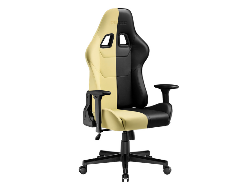 DUTZO E-SPORTS Gaming Stuhl - Schwarz - PU-Leder - Bis zu 120 kg