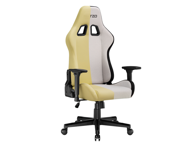 DUTZO E-SPORTS Gaming Stuhl - Hellgrau - Stoff - Bis zu 120 kg