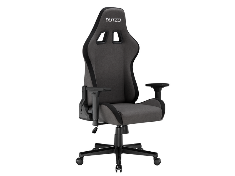 DUTZO E-SPORTS Gaming Stuhl - Dunkelgrau - Stoff - Bis zu 120 kg