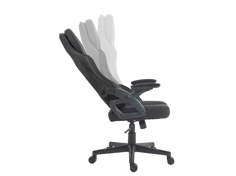 Deltaco DC130 Gaming Gaming Stuhl - Schwarz - Stoff