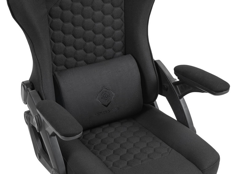 Deltaco DC130 Gaming Gaming Stuhl - Schwarz - Stoff