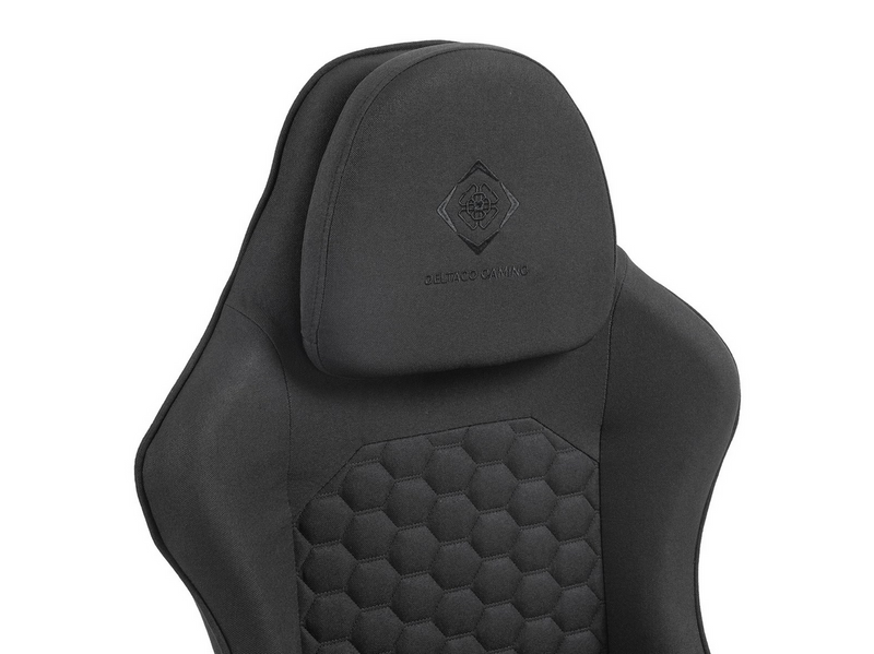 Deltaco DC130 Gaming Gaming Stuhl - Schwarz - Stoff