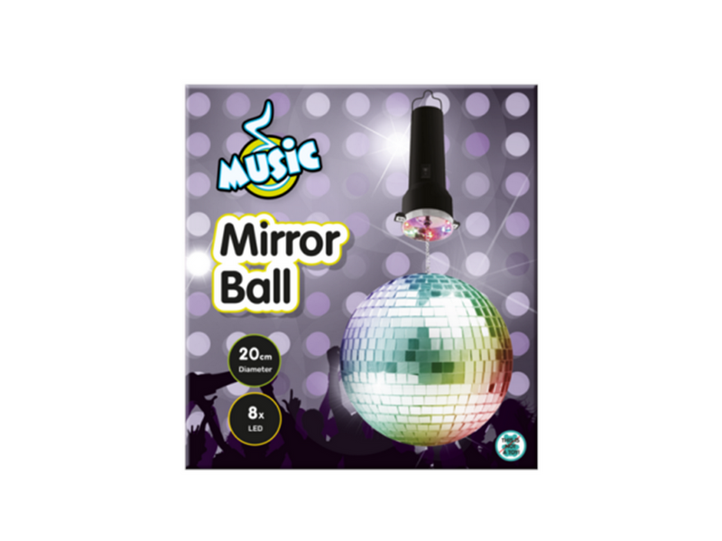 Music Mirror Ball 20cm