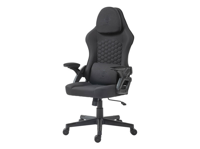 Deltaco DC130 Gaming Gaming Stuhl - Schwarz - Stoff