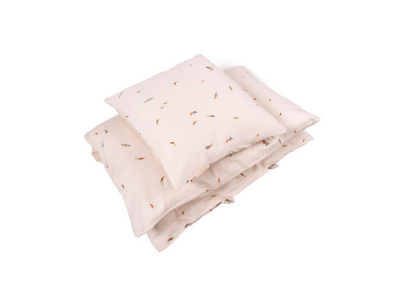 Filibabba Baby Bettwäsche GOTS (70x100 cm) - Carrot Thief