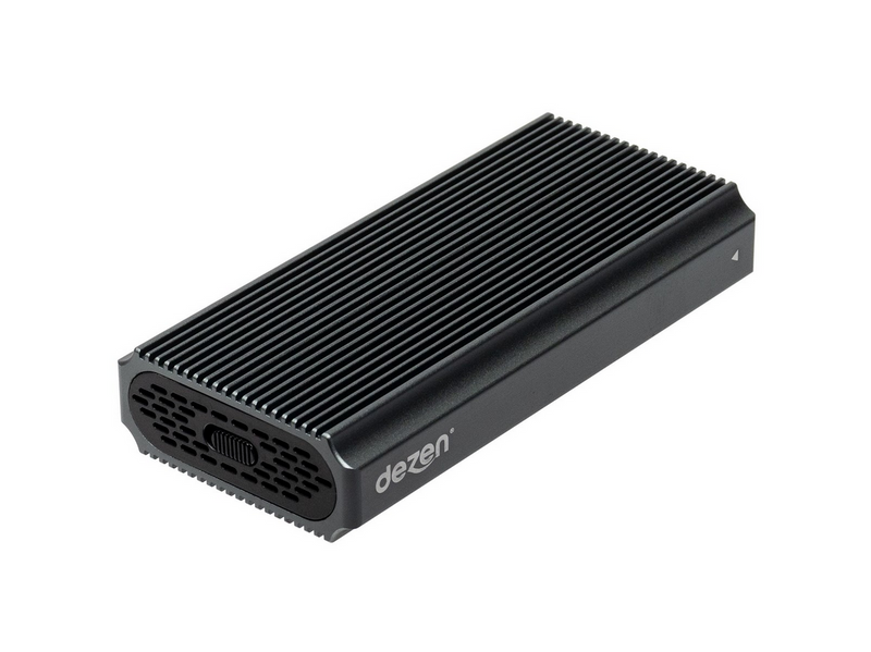 dezen M.2 Premium NVMe Enclosure USB4 - Schwarz