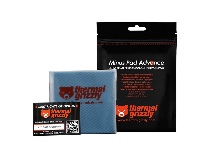 Thermal Grizzly Minus Pad Advance - 100x100x1.0 mm
