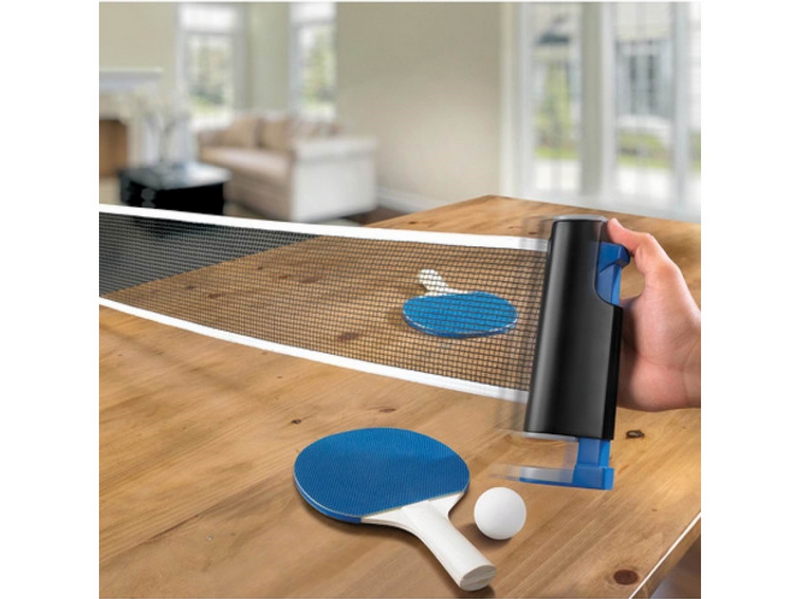 Pro Table tennis set - Flex net with 2 bats and balls