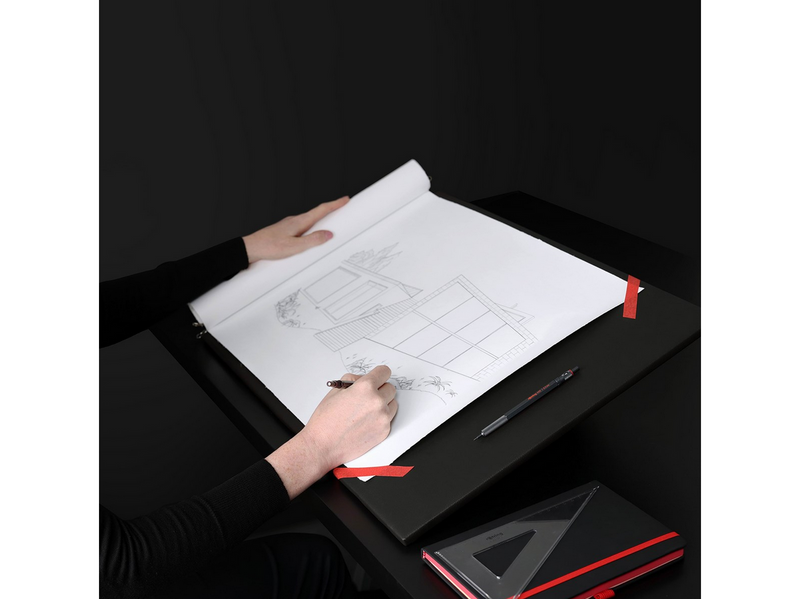 Rotring 600 Mechanical Pencil | HB Lead 0.5 mm | All-Metal Body Propelling