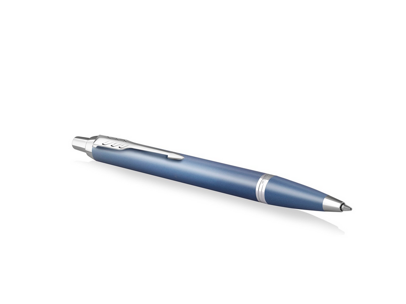 Parker IM Writing Rituals Ballpoint Peaceful Blue Finish with Gradient & Chrome
